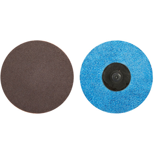 Quick-Change Cloth Disc, 3" Dia., 100 Grit, Aluminum Oxide Dufferin Supply