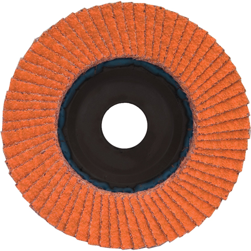 Disques &agrave; lamelles - Quick Trim SG Blaze R980P, 5" x 7/8", Type 27, Grain 40, C&eacute;ramique Dufferin Supply