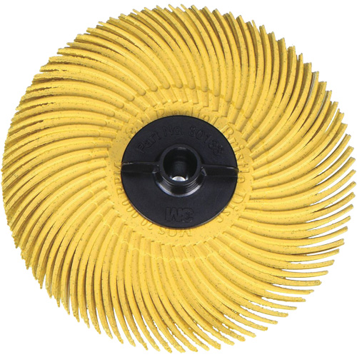 Scotch-Brite Radial Bristle Disc, Aluminum Oxide, 80 Grit, 3" Dia. Dufferin Supply