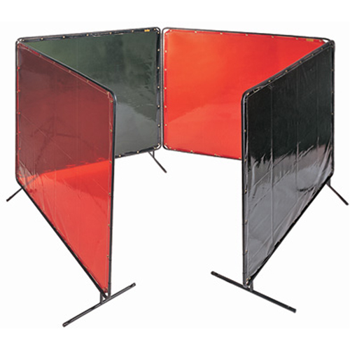 Welding Screen and Frame, Olive, 6' x 6' Dufferin Supply