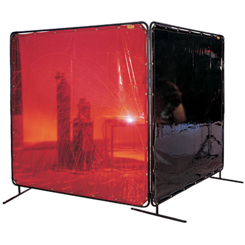 Welding Screen and Frame, Olive, 6' x 6' Dufferin Supply