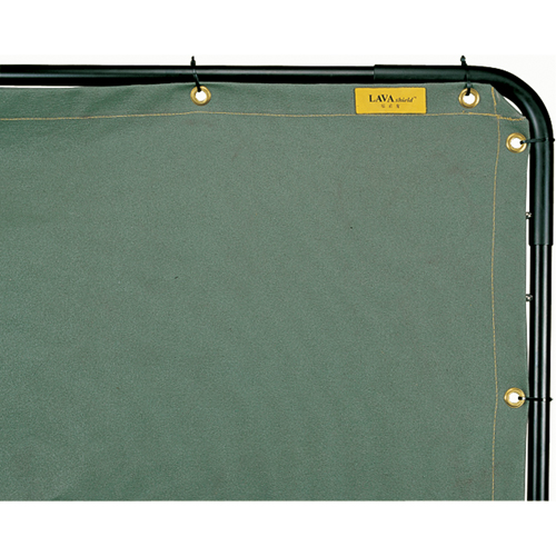 Lavashield Curtain, 68.5" x 68.5", Olive Dufferin Supply