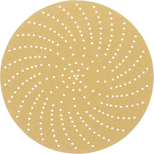Disque de ponçage net Hookit, dia 6", Grain P120, Oxyde d'aluminium, Poids C Dufferin Supply