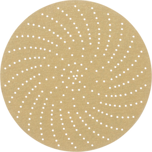 Disque de ponçage net Hookit, dia 6", Grain P320, Oxyde d'aluminium, Poids C Dufferin Supply