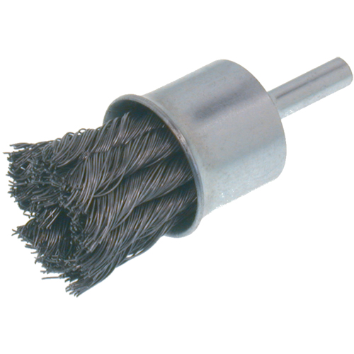 Brosses &eacute;conomiques &agrave; fils nou&eacute;s, 1" dia., dia. Des fils 0.014, Tige 1/4" Dufferin Supply