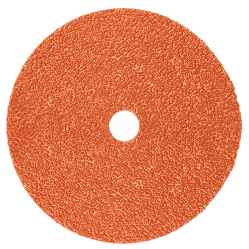 Disques en fibre mod&egrave;le 987C  Cubitron II , Grain de c&eacute;ramique, 36+, 5" Dia x 7/8" Arbre Dufferin Supply