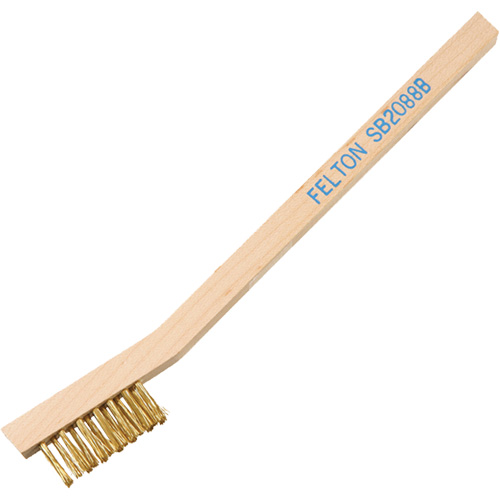 Petites brosses de nettoyage, Nylon, 3 x 7 rangs de fils, Longueur 7-3/4" Dufferin Supply