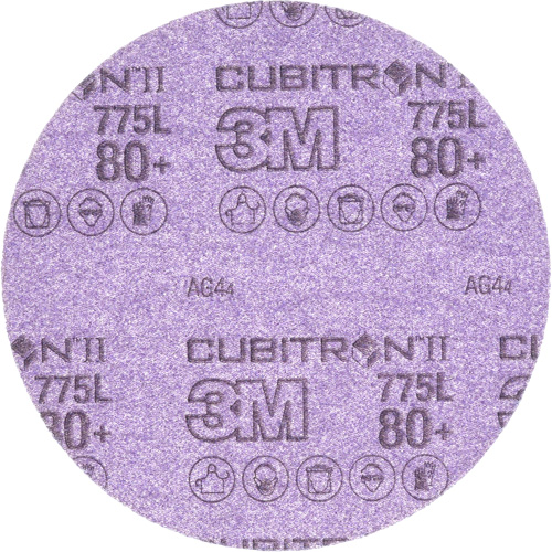 6" Cubitron II 775L Disc - 80 Grit, 6" Dia., 80+ Grit Dufferin Supply