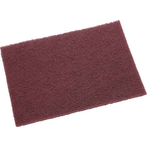 Non-Woven Hand Pad, Aluminum Oxide, 9'' x 6'', Very Fine Grit Dufferin Supply