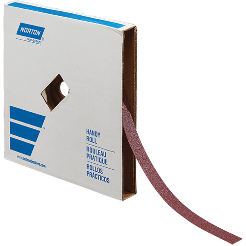 Rouleau de toile abrasive pour m&eacute;tal, Oxyde d'aluminium, 1" la x 150' lo, Grain 60 Dufferin Supply