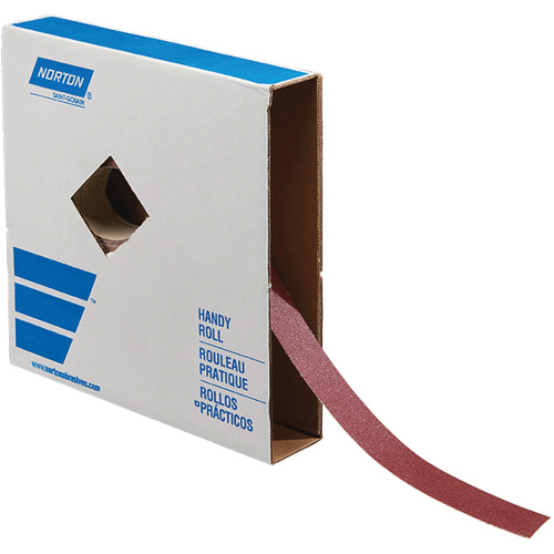 Rouleau de toile abrasive pour m&eacute;tal, Oxyde d'aluminium, 1-1/2" la x 150' lo, Grain 120 Dufferin Supply