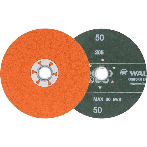 Coolcut XX Sanding Disc, 5" Dia., 50 Grit, Ceramic Dufferin Supply