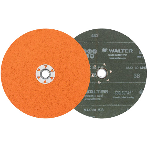 Coolcut XX Sanding Disc, 7" Dia., 36 Grit, Ceramic Dufferin Supply