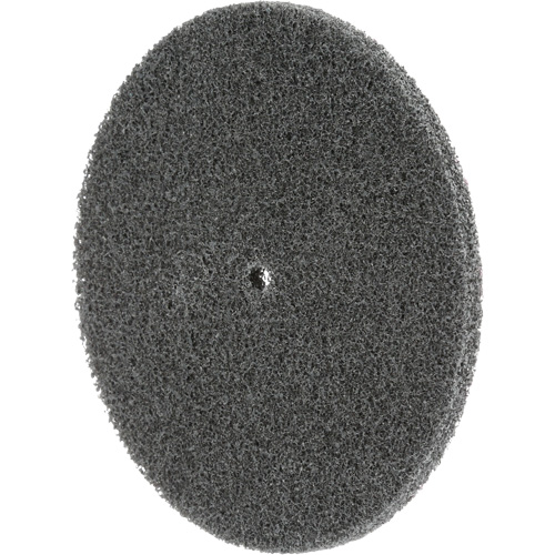 Scotch-Brite EXL Unitized Wheel, 5" x 1/4", 1/4" Arbor, Fine Grit, Silicon Carbide Dufferin Supply