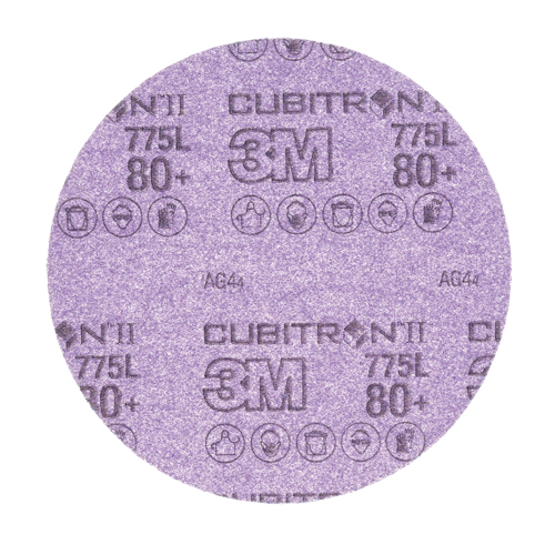 Cubitron II Stikit Film Disc Roll, 6" Dia., 80+ Grit, Ceramic Dufferin Supply