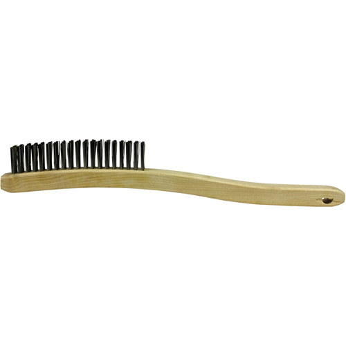 Brosse de nettoyage, Acier inoxydable, 3 x 19 rangs de fils, Longueur 13-11/16" Dufferin Supply