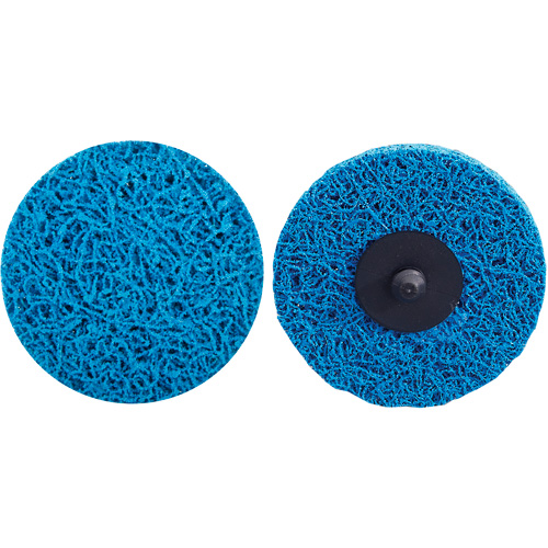Meule abrasive non tiss&eacute;e &agrave; changement rapide Vortex Rapid Blend, 3" dia., Grain Moyen, Oxyde d'aluminium Dufferin Supply
