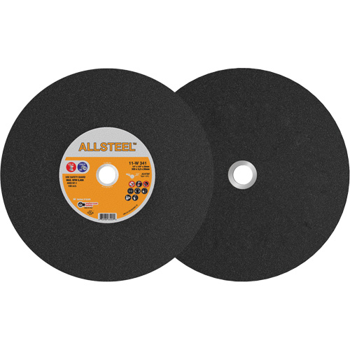 AllSteel Chopsaw Wheel, 14" x 1/8", 25/32" Arbor, Type 1, Aluminum Oxide, 5400 RPM Dufferin Supply