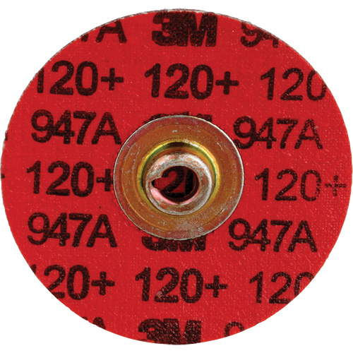 Disque &agrave; tranchant durable Cubitron II Roloc, 2" dia., Grain 120+, C&eacute;ramique Dufferin Supply