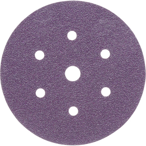Cubitron II Hookit Clean Sanding Abrasive Disc, 6" Dia., 40+ Grit, Ceramic, C-Weight Dufferin Supply