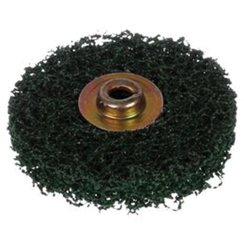 Disque HS de polissage et de brossage &agrave; changement rapide Standard Abrasives, 2" dia., Grain Cors&eacute;, Oxyde d'aluminium Dufferin Supply