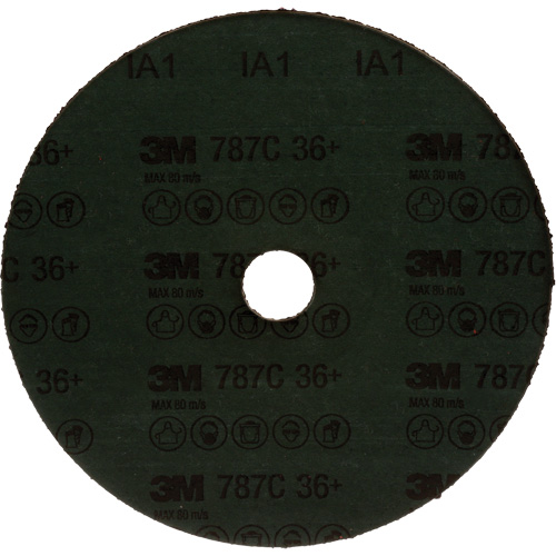 787C Fibre Disc, Ceramic, 36+, 7" Dia x 7/8" Arbor Dufferin Supply