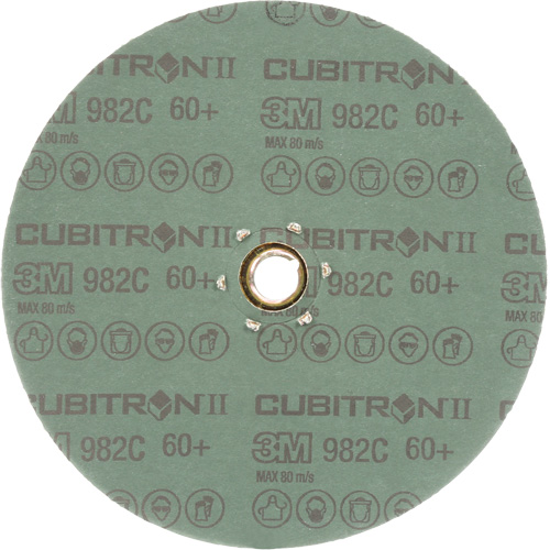 Disque en fibre 982C Cubitron II, C&eacute;ramique, 60+, 7" Dia Dufferin Supply