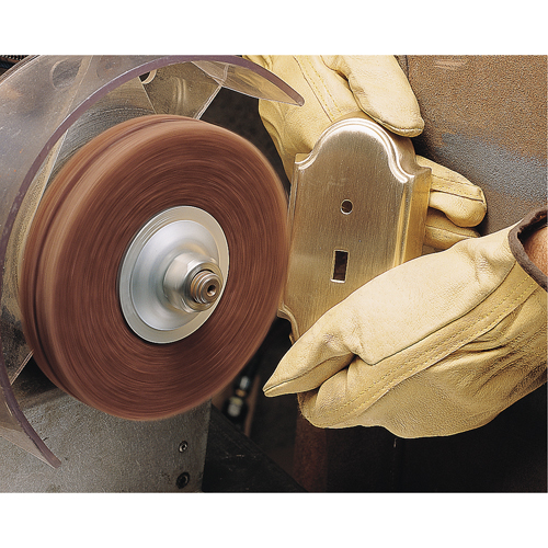 Disques robustes Scotch-Brite (oxyde d'aluminium), 6" dia., Grain Moyen, Oxyde d'aluminium Dufferin Supply