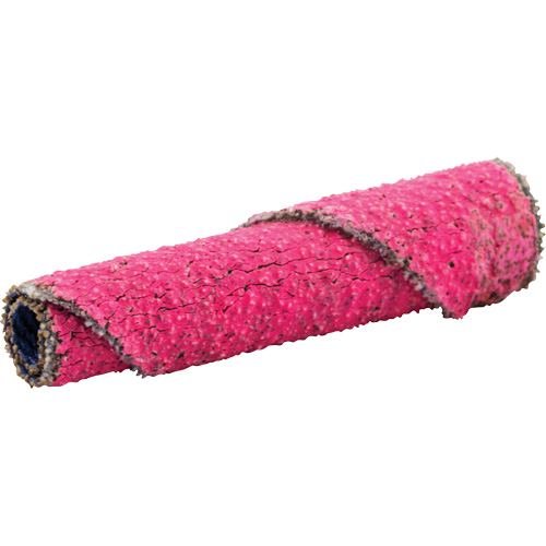 R982 Cartridge Roll, 80 Grit, 1/4" Dia., Ceramic Alumina, 1-1/2" L, 1/8" Arbor Dufferin Supply