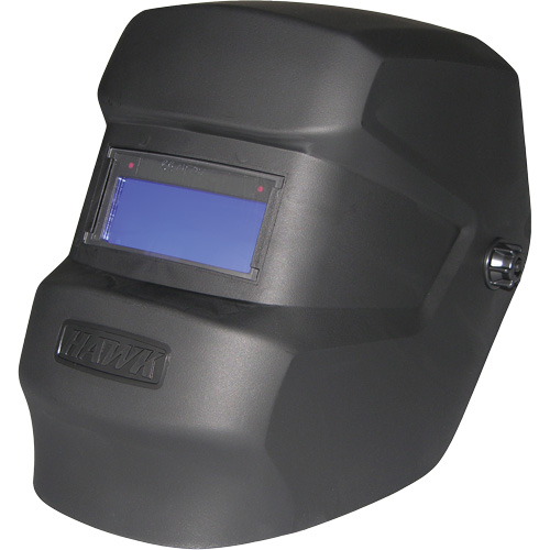 ArcOne&reg; Hawk&reg; Welding Helmet, 2" L x 4" W View Area, 10 Shade Range, Black Dufferin Supply