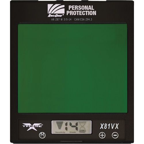 Lentille autoassombrissante ArcOne Xtreme, 4-1/2" la x 5-1/2" h Champ de vision, Pour utilisation avec Xtreme&reg; Dufferin Supply