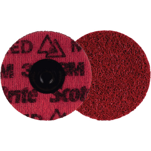 Disque de conditionnement de surface de pr&eacute;cision PN-DS Scotch-Brite Roloc, 3" dia., C&eacute;ramique Dufferin Supply