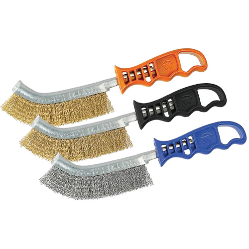 Brass Scratch Brush, 9-5/8" Long Dufferin Supply