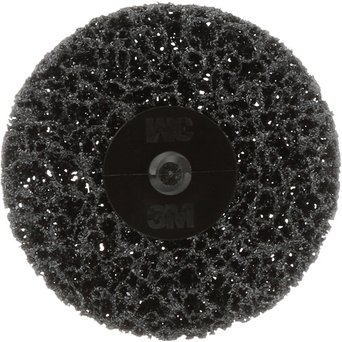 Disque de d&eacute;capage de rev&ecirc;tement Scotch-Brite Roloc 07461 CR- DH, 3" dia., Grain Extra grossier, Carbure de silicium Dufferin Supply