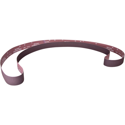 Metalite&reg; Narrow Backstand Sanding Belt, 3" W x 132" L, Aluminum Oxide, 50 Grit Dufferin Supply