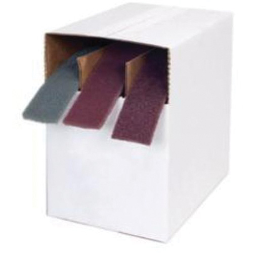 Rouleau de papiers abrasifs non tiss&eacute;s assortis Bear-Tex, Multigrain, Oxyde d'aluminium/Carbure de silicium, 2" la x 5 vg lo Dufferin Supply
