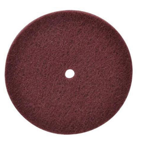 Disque non tiss&eacute; tr&egrave;s r&eacute;sistant Bear-Tex, 6" dia., Grain Tr&egrave;s fin, Oxyde d'aluminium Dufferin Supply