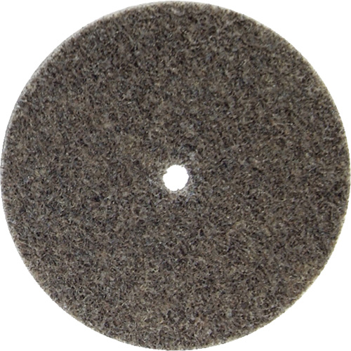 Bear-Tex&reg; Non-Woven Unified Wheel, 3" x 1/4", 3/8" Arbor, Coarse Grit, Aluminum Oxide Dufferin Supply