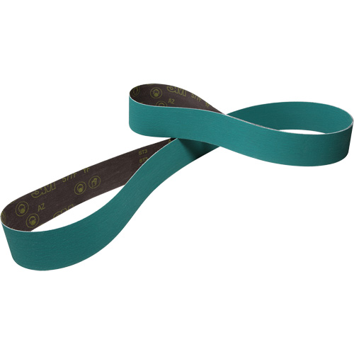Courroie de ponçage en tissu, 3/4" la x 18" lo, Alumine de zirconium, Grain 40 Dufferin Supply