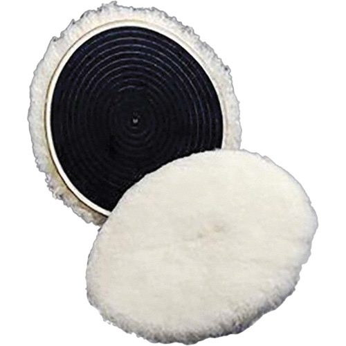 Tampon de polissage naturel Finesse-it 82531, 7" dia., Laine Dufferin Supply
