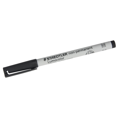 Lumocolor&reg; Non Permanent Medium Tip Black Marker Dufferin Supply