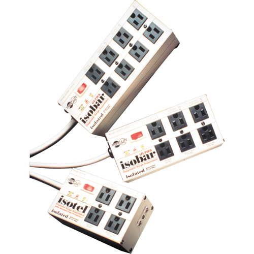 Isobar&reg; Premium Surge Suppressors, 4 Outlets, 3330 J, 1440 W, 6' Cord Dufferin Supply
