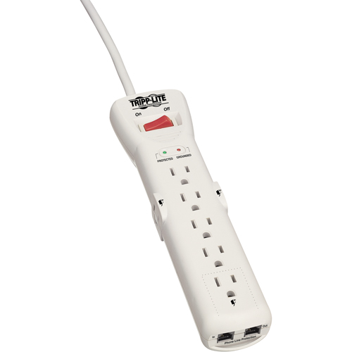 Protect-It Surge Suppressors, 7 Outlets, 2470 J, 1800 W, 7' Cord Dufferin Supply