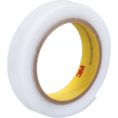 Attache, Boucle, 50 vg x 3/4", Cousu, Blanc Dufferin Supply
