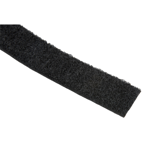 Bande d'attaches, Boucle, 50 vg x 1", Cousu, Noir Dufferin Supply