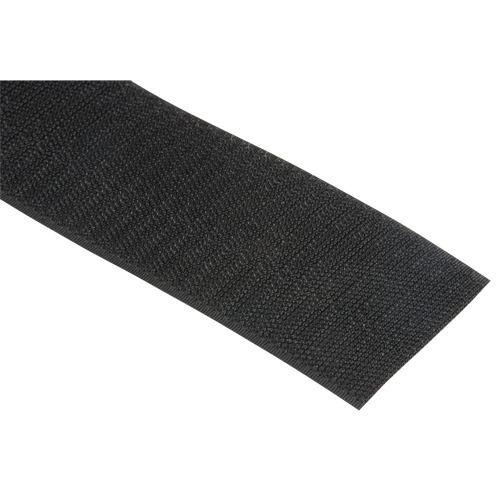 Bande d'attaches, Crochet, 50 vg x 2", Cousu, Noir Dufferin Supply