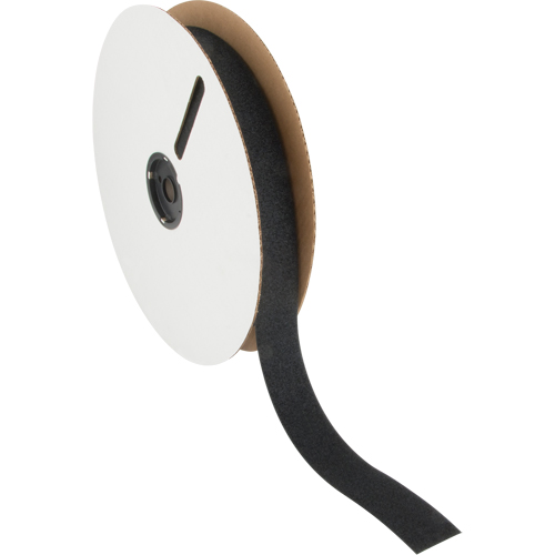 Bande d'attaches, Boucle, 50 vg x 2", Cousu, Noir Dufferin Supply