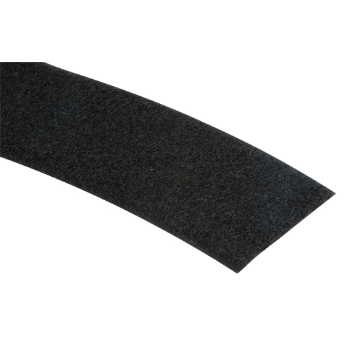 Bande d'attaches, Boucle, 50 vg x 2", Cousu, Noir Dufferin Supply