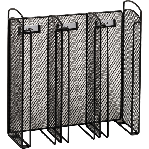 Onyx Cup & Lid Holder Organizer Dufferin Supply