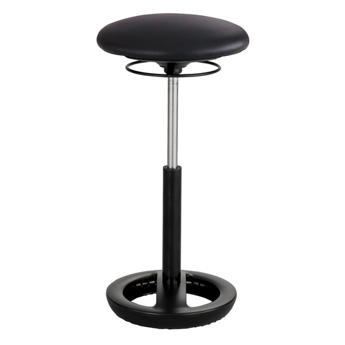 Twixt Ergonomic Chair, Stationary, Adjustable, 22" - 31-3/4", Polyester Mesh Seat, Black Dufferin Supply
